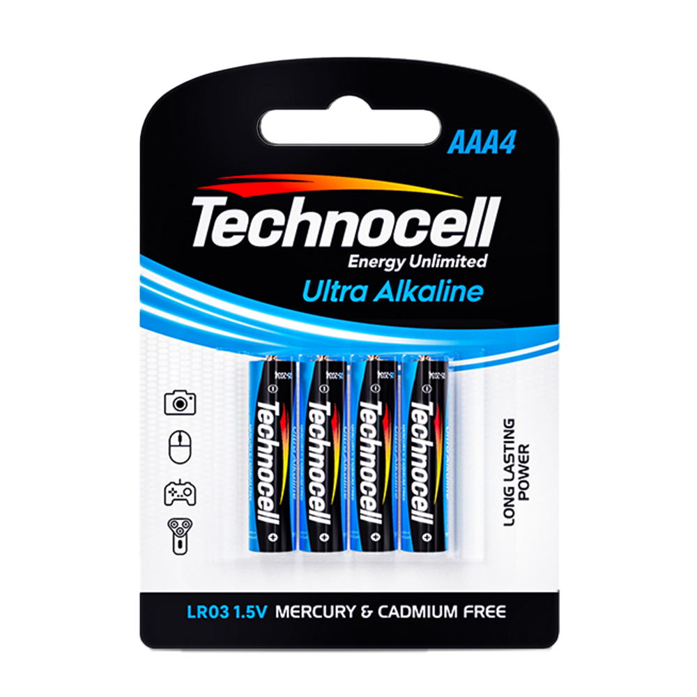 Technocell Alkaline Battery