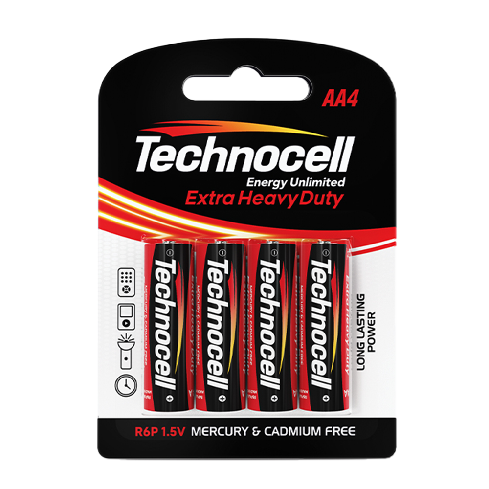 Technocell Carbon Zinc Card Battery