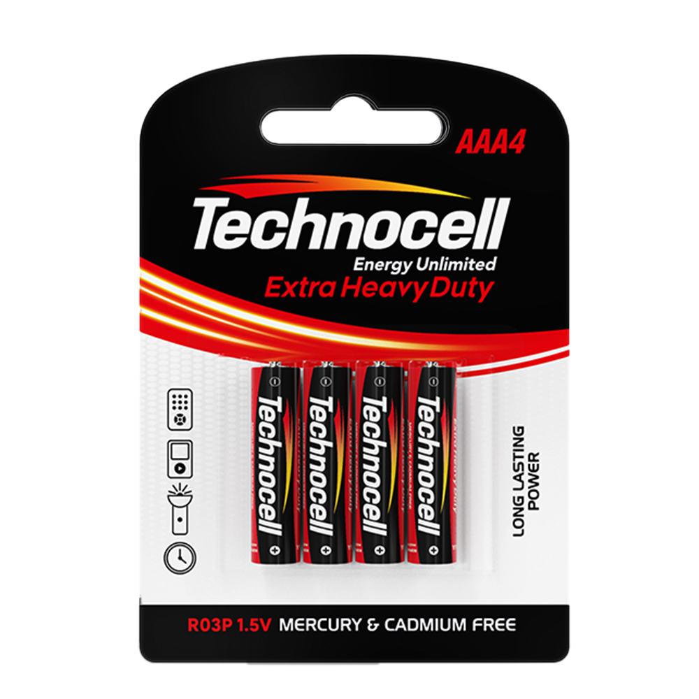 Technocell Carbon Zinc Card Battery